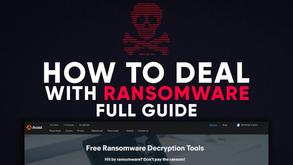 تحميل برنامج Avast Ransomware Decryption Tools لفك تشفير الملفات