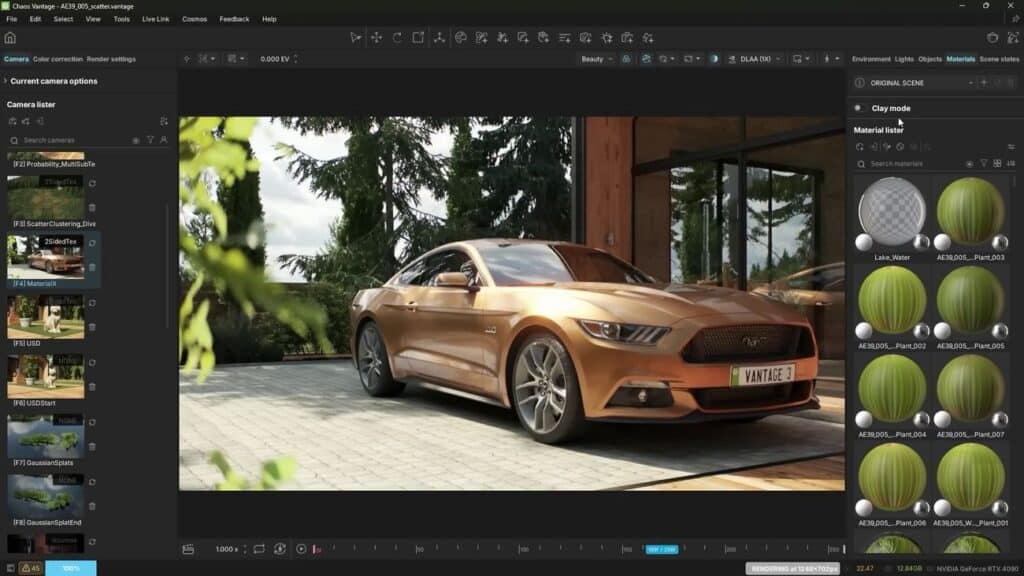 تحميل برنامج Chaos Vantage للرسم ثلاثي الابعاد