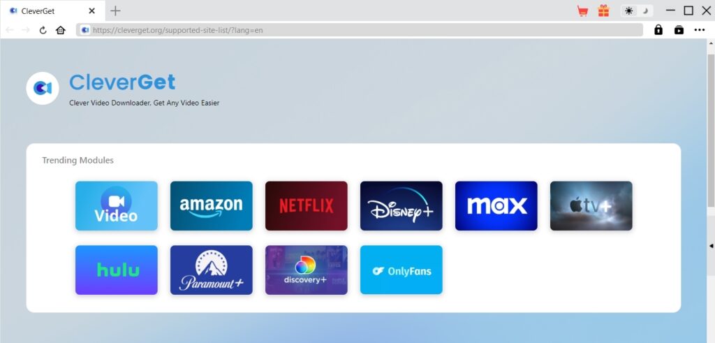 تحميل برنامج CleverGet لتنزيل الفيديوهات والصوتيات