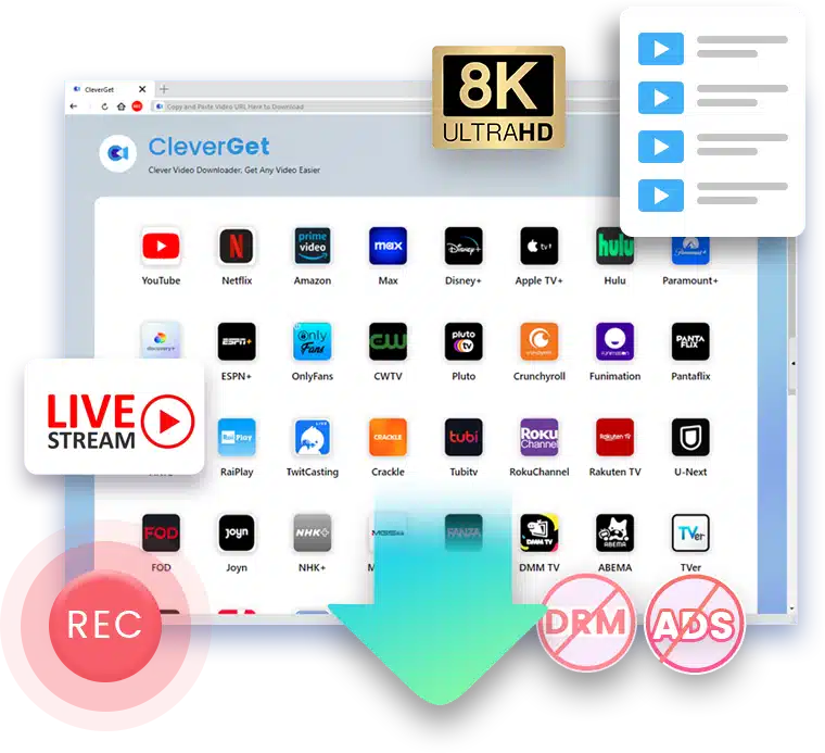 تحميل برنامج CleverGet لتنزيل الفيديوهات والصوتيات