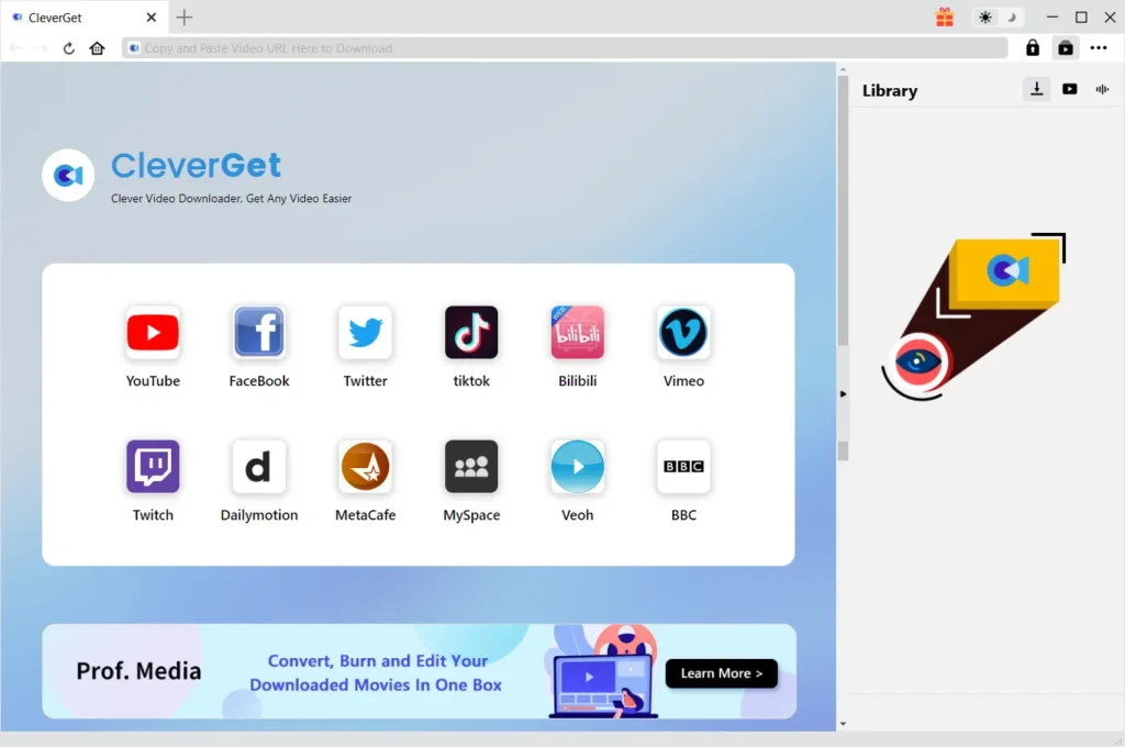 تحميل برنامج CleverGet لتنزيل الفيديوهات والصوتيات