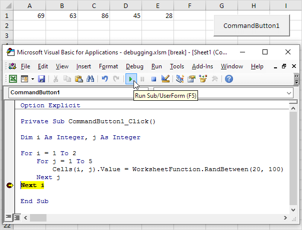 تحميل برنامج Code VBA لتحسين جداول أعمال إكسيل