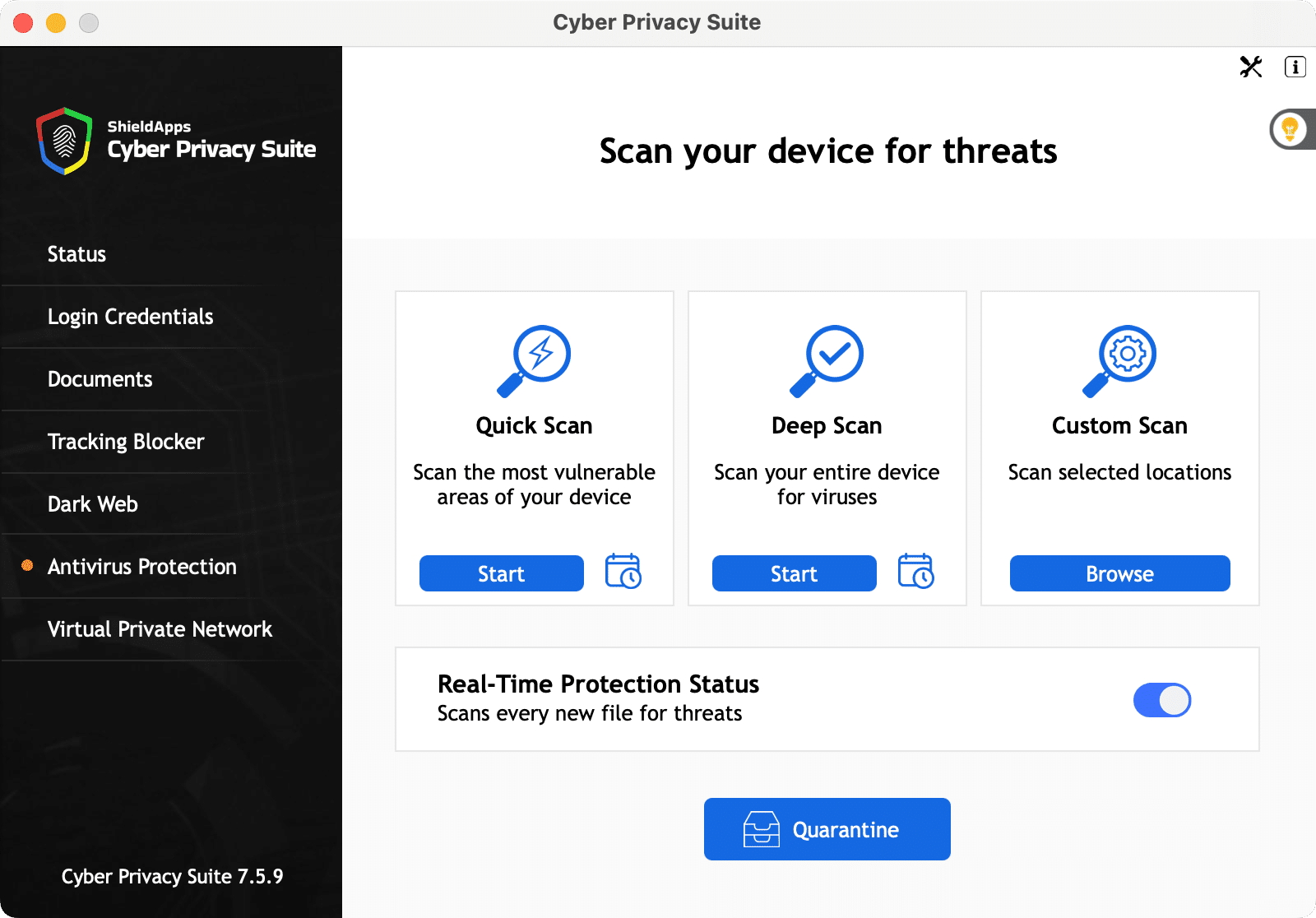 تحميل برنامج Cyber Privacy Suite لحماية خصوصيتك