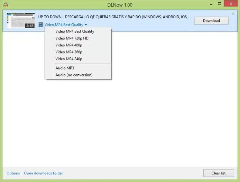 تحميل برنامج DLNow Video Downloader لتحميل وتنزيل مقاطع الفيديو من الإنترنت