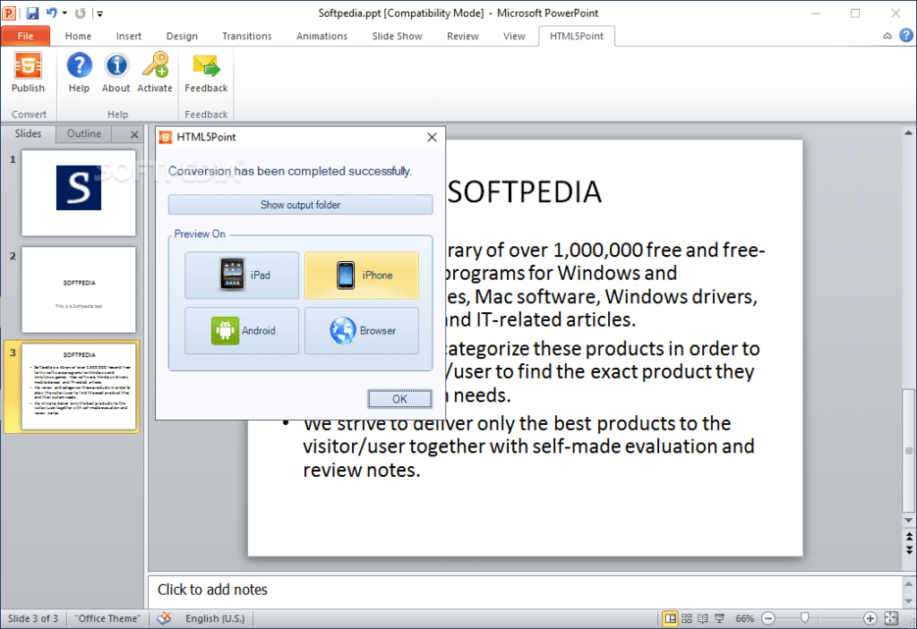 تحميل برنامج DigitalOfficePro HTML5Point لتحويل العروض التقديمية إلى محتوى بصيغة HTML5
