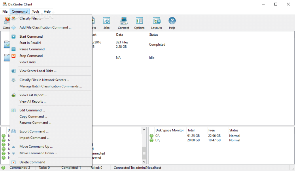 تحميل برنامج Disk Sorter لإدارة وتنظيم الملفات