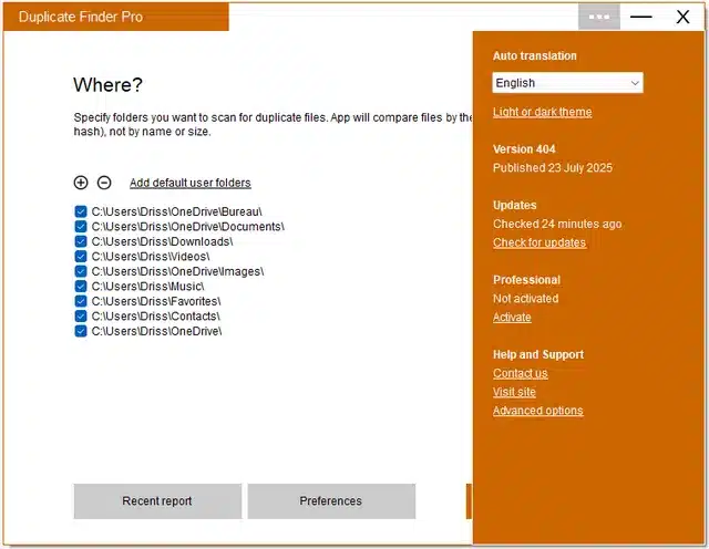 تحميل برنامج Duplicate Finder Professional 2025 لاكتشاف وإزالة الملفات المكررة