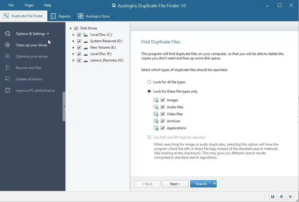 تحميل برنامج Duplicate Finder Professional 2025 لاكتشاف وإزالة الملفات المكررة