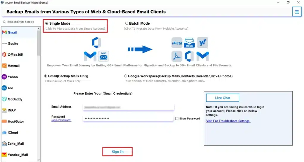 تحميل برنامج Email Backup Wizard Enterprise لحماية بيانات البريد الإلكتروني