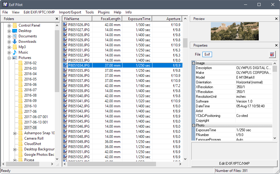 تحميل برنامج Exif Pilot لتحرير الصور (2)