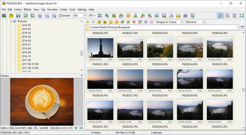 تحميل برنامج FastStone Image Viewer  لعرض ومشاهدة الصور