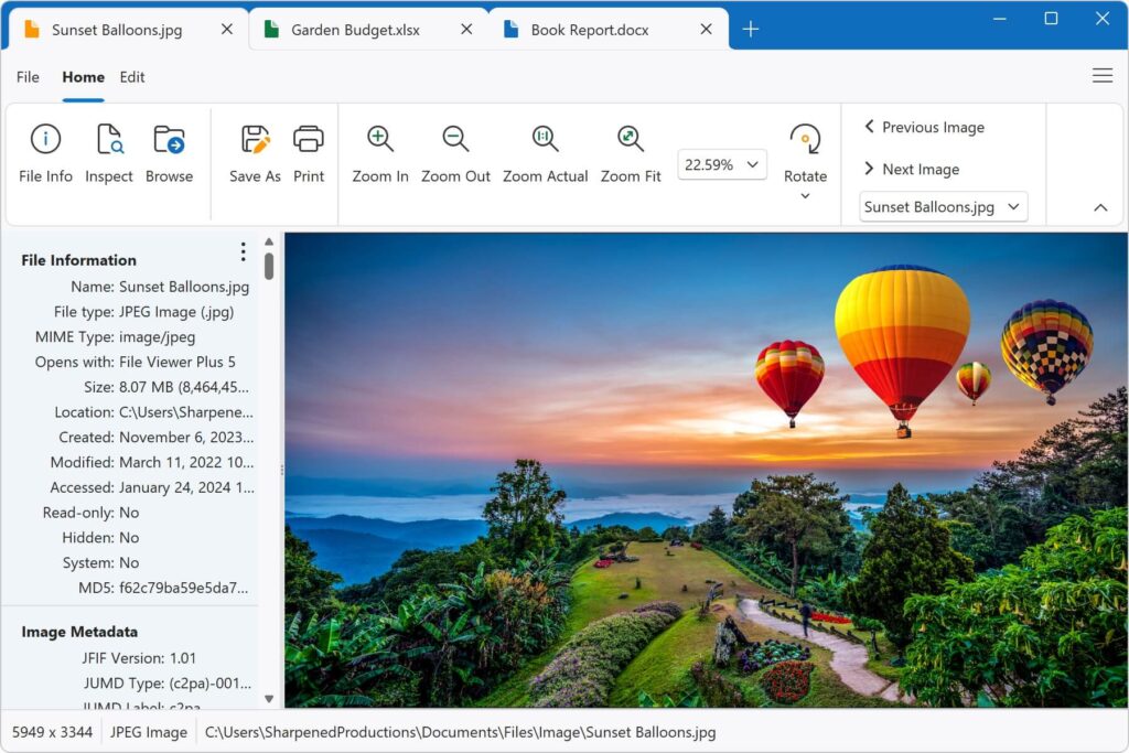 تحميل برنامج File Viewer Plus لتحرير مجموعة ضخمة من تنسيقات الملفات