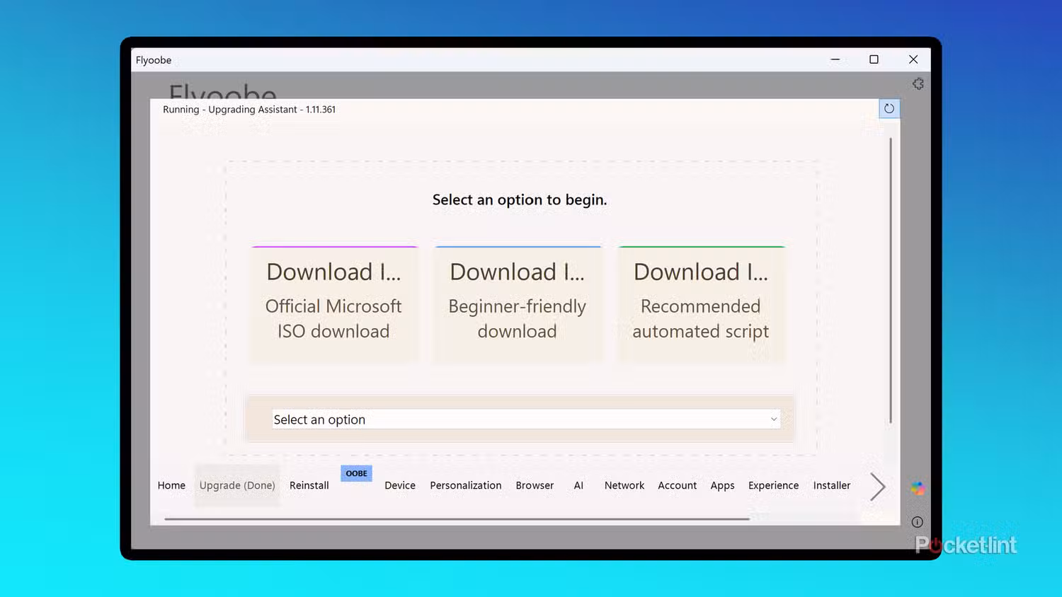 تحميل برنامج FlyOobe لتثبيت ويندوز 11