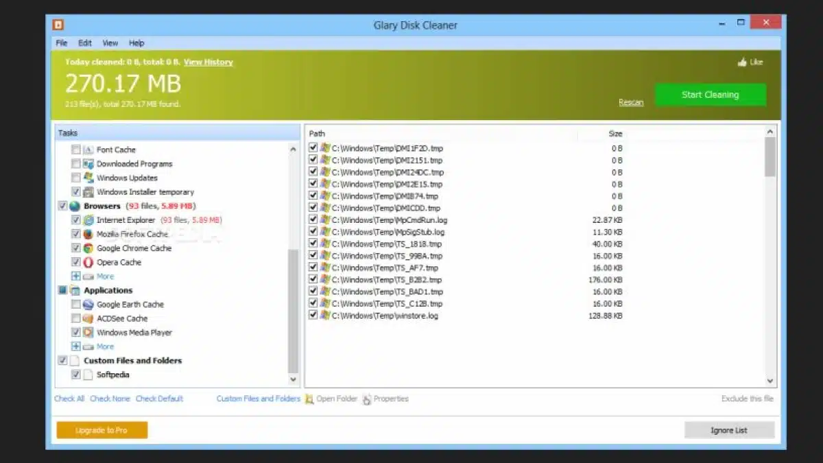 تحميل برنامج Glary Disk Cleaner لتنظيف الهارد ديسك