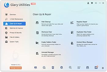 تحميل برنامج Glary Registry Repair لتنظيف الريجستري وتسريع الكمبيوتر