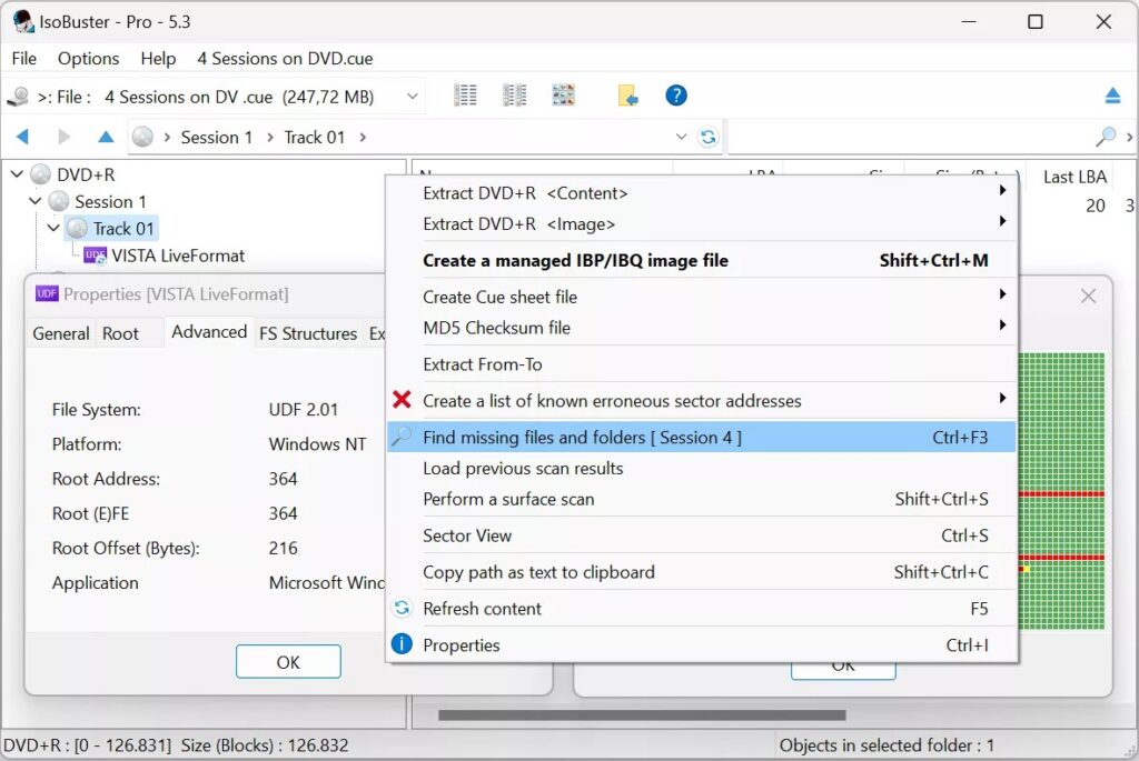 تحميل برنامج IsoBuster Pro لاستعادة البيانات من مختلف أنواع الأقراص الضوئية