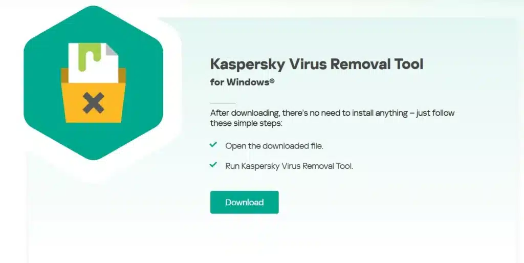 تحميل برنامج Kaspersky Virus Removal Tool للكشف عن الفيروسات وإزالتها