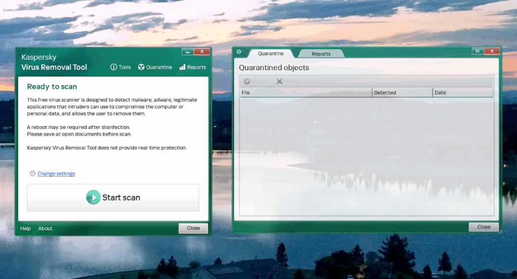 تحميل برنامج Kaspersky Virus Removal Tool  للكشف عن الفيروسات وإزالتها