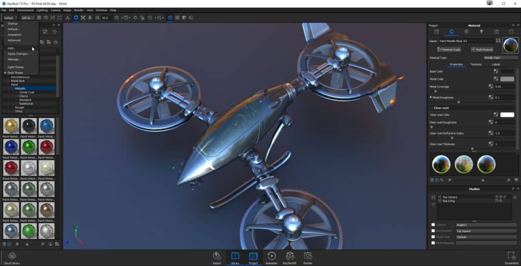 تحميل برنامج Luxion KeyShot Studio Enterprise للتصميم ثلاثي الأبعاد