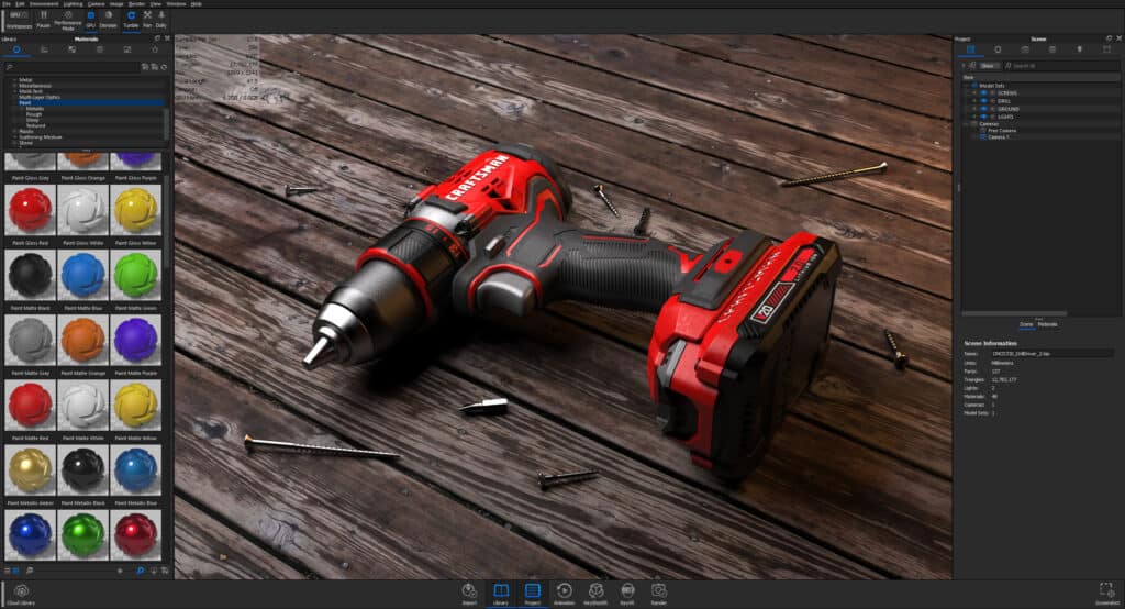 تحميل برنامج Luxion KeyShot Studio Enterprise للتصميم ثلاثي الأبعاد