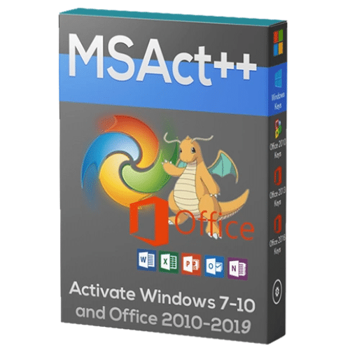 تحميل برنامج MSAct++ لتفعيل منتجات شركة مايكروسوفت
