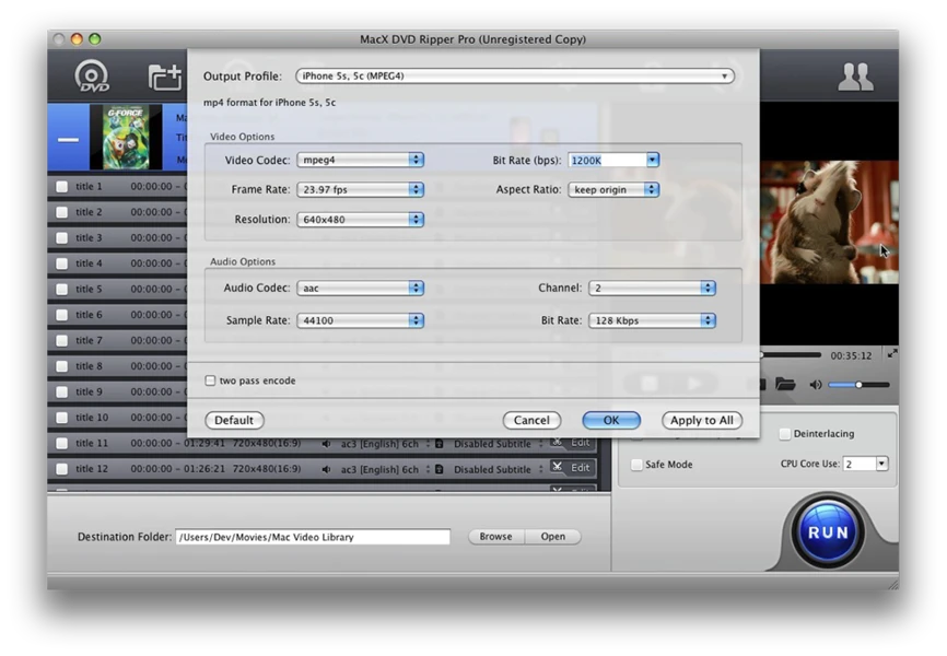 تحميل برنامج MacX DVD Ripper Pro لنسخ وتحويل أقراص DVD