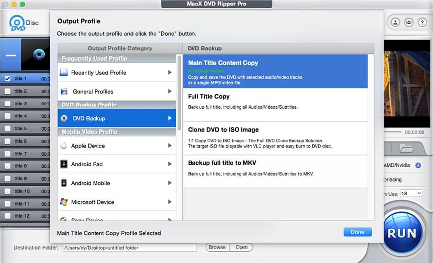 تحميل برنامج MacX DVD Ripper Pro لنسخ وتحويل أقراص DVD