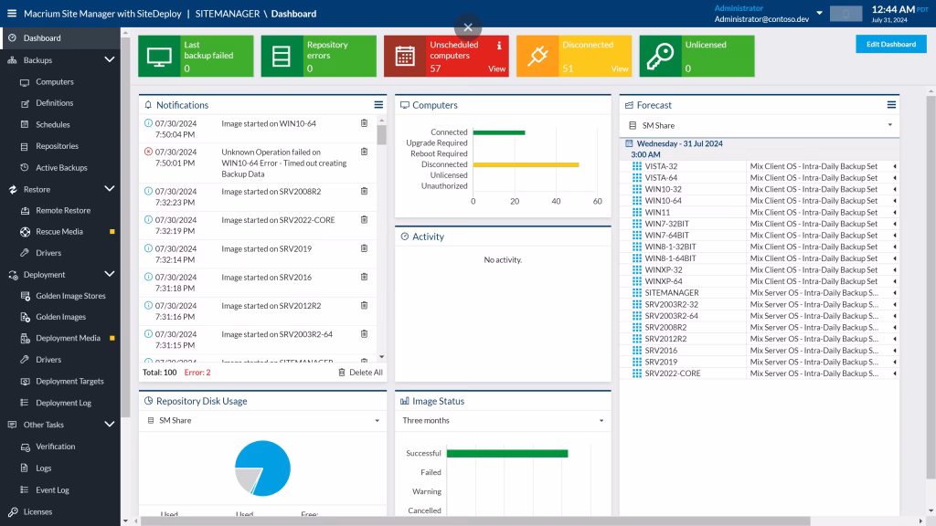 تحميل برنامج Macrium Reflect X Workstation للنسخ الاحتياطي واستعادة البيانات