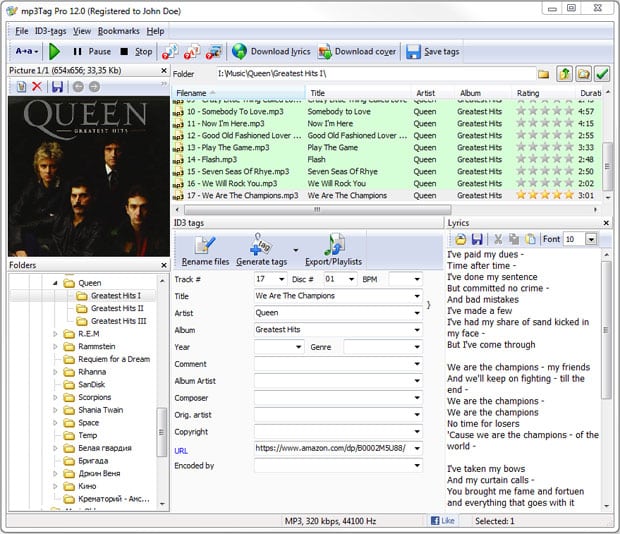 تحميل برنامج Mp3tag تحرير البيانات الوصفية لملفات الصوت