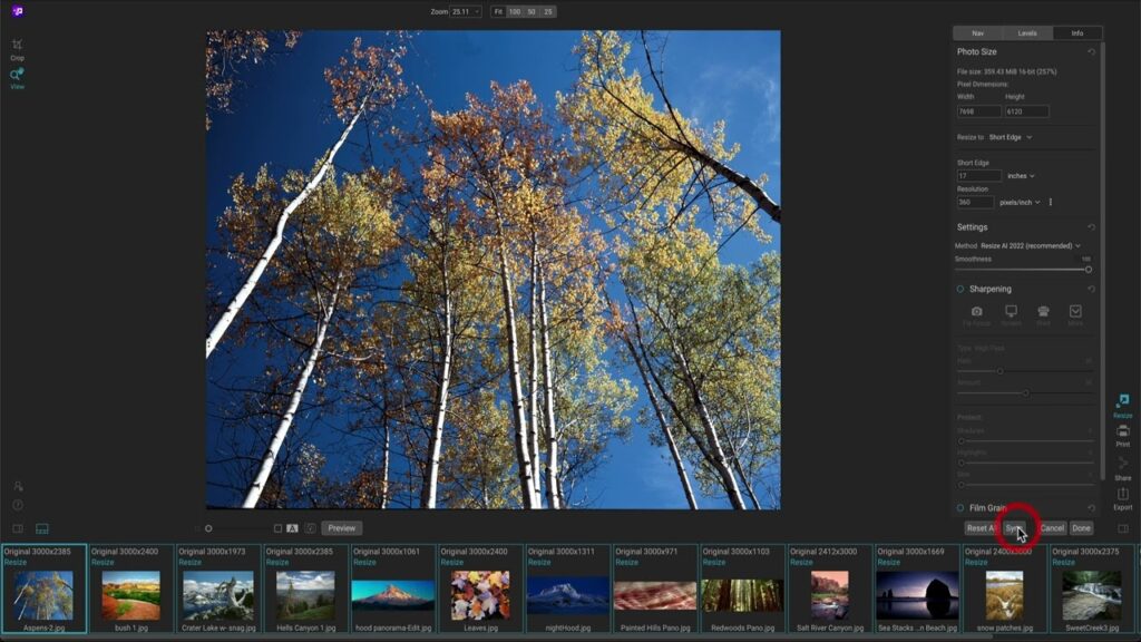تحميل برنامج ON1 Resize AI لتكبير الصور الرقمية