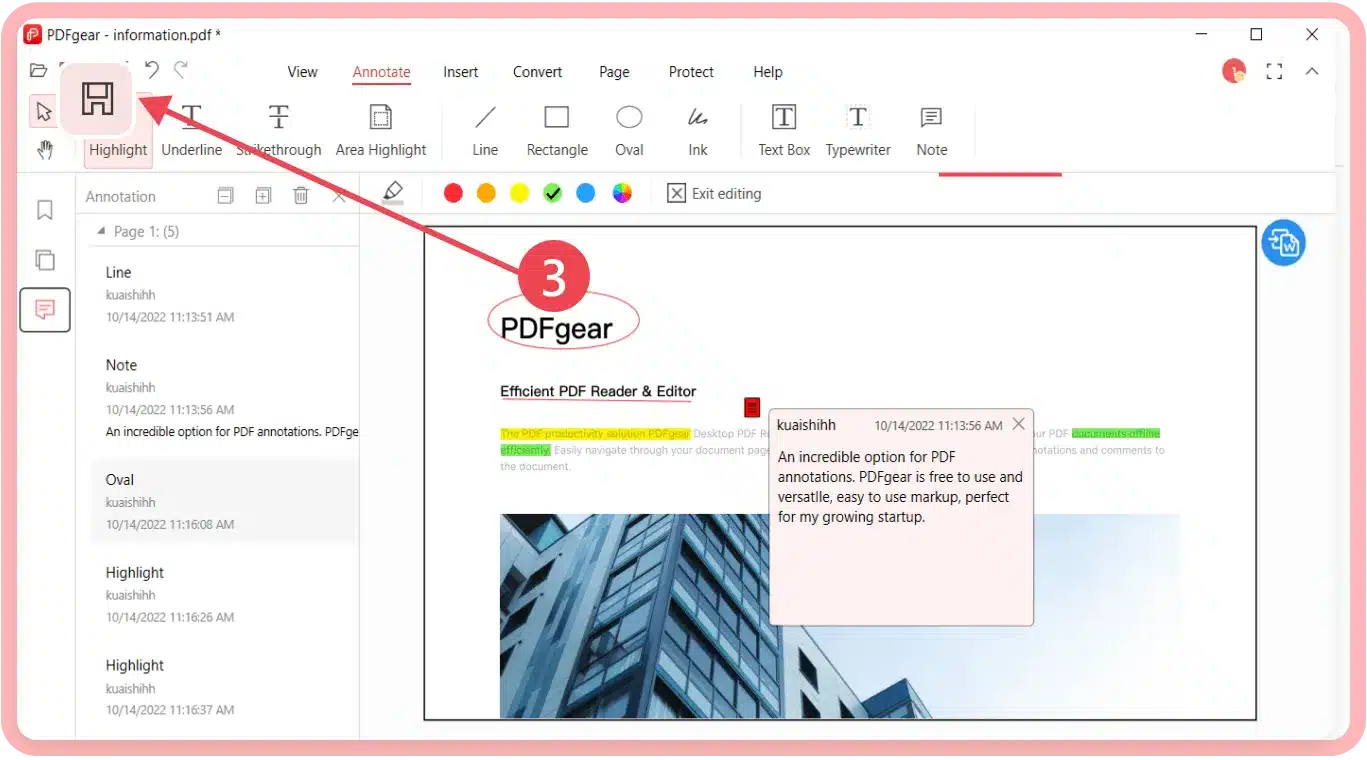 تحميل برنامج PDFgear لإدارة وتحرير ملفات PDF (2)