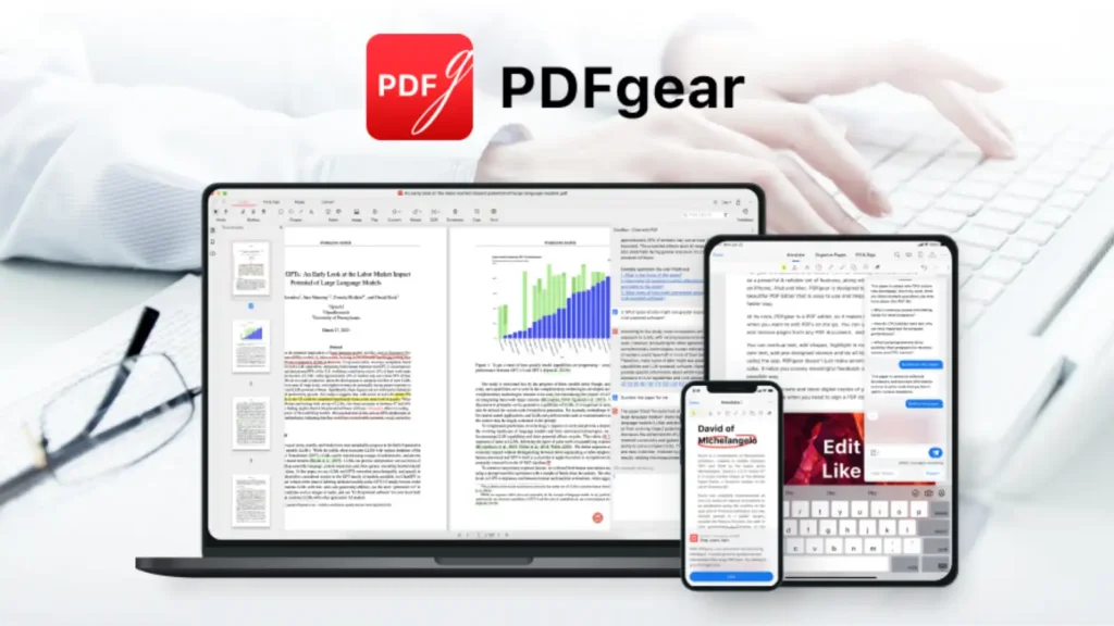 تحميل برنامج PDFgear لإدارة وتحرير ملفات PDF