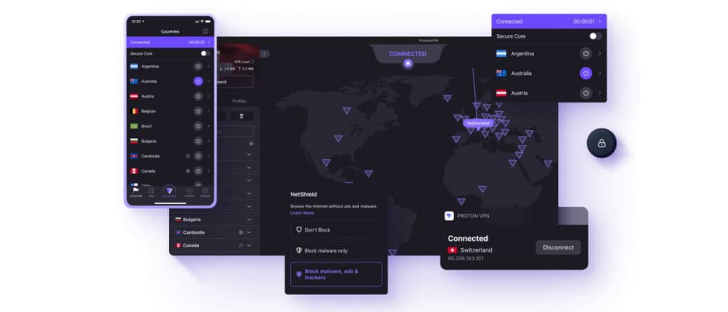 تحميل برنامج Proton VPN Free لتصفح الإنترنت بسرعة وأمان