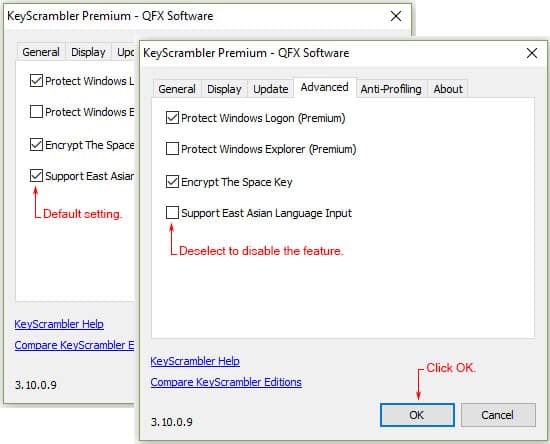 تحميل برنامج QFX KeyScrambler Professional لحماية بيانات المستخدمين