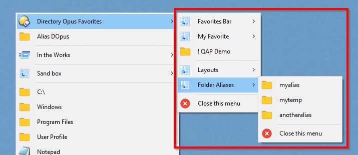 تحميل برنامج Quick Access Popup لتسريع وتسهيل عملية التنقل داخل الويندوز