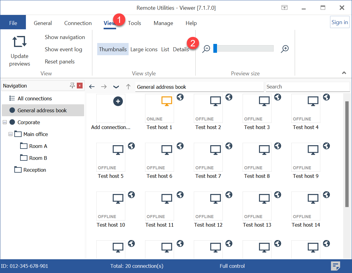 تحميل برنامج Remote Utilities Viewer للتحكم عن بعد في أجهزة الكمبيوتر