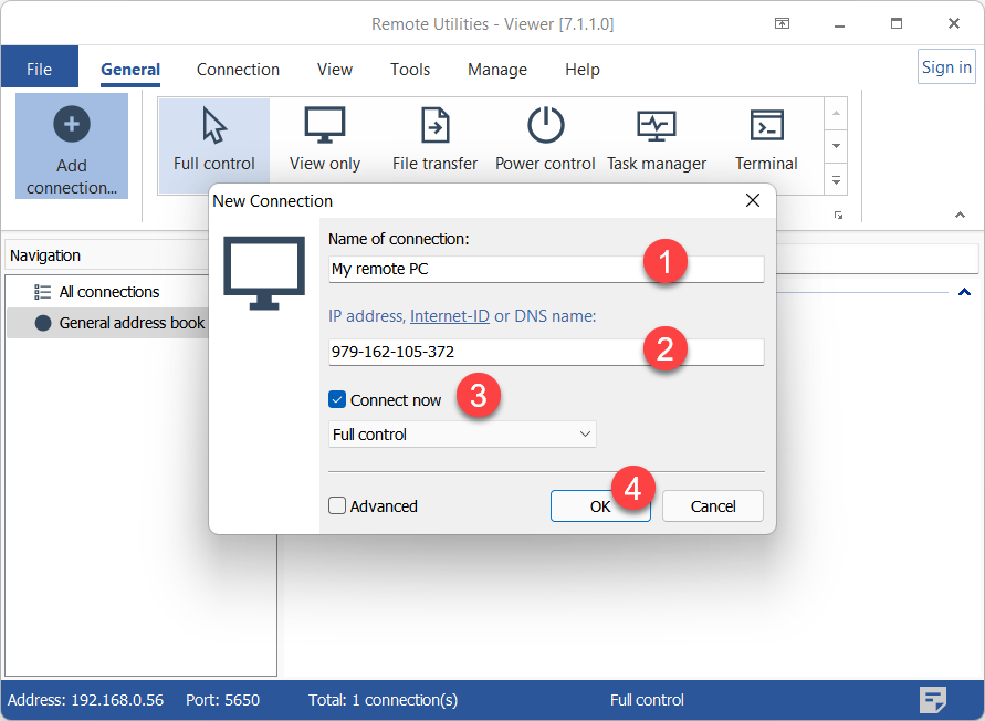 تحميل برنامج Remote Utilities Viewer للتحكم عن بعد في أجهزة الكمبيوتر