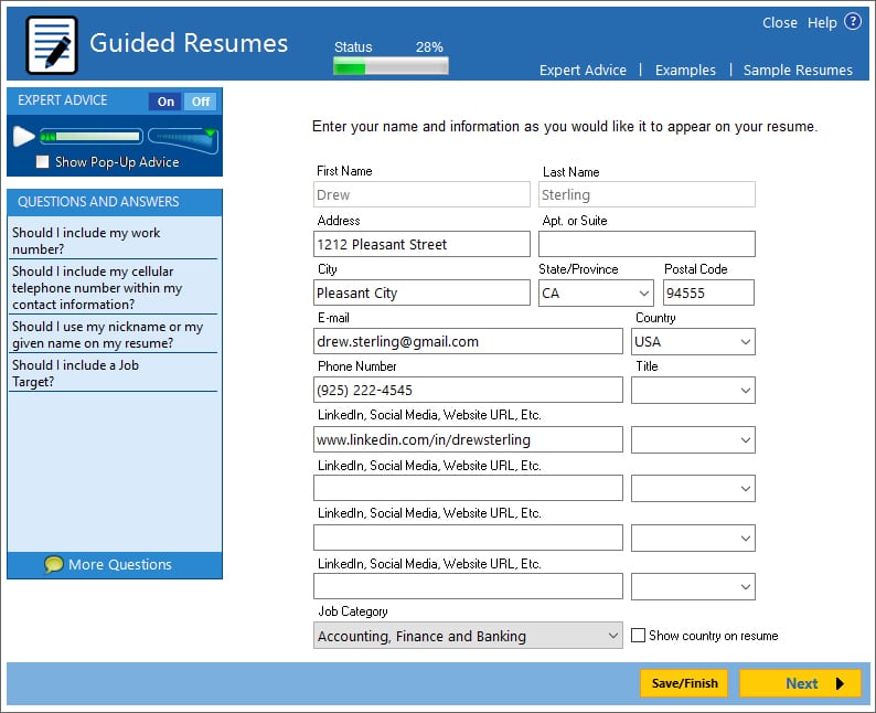 تحميل برنامج ResumeMaker Professional Deluxe لأنشاء السيرة الذاتية