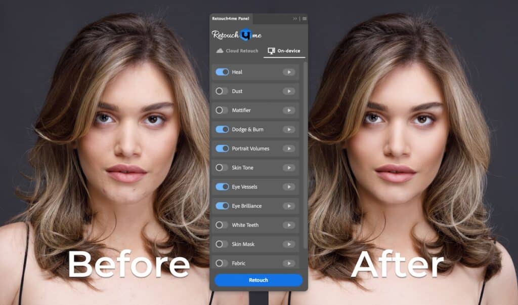 تحميل برنامج Retouch4me Dodge & Burn  للتجميل الاحترافية على الصور