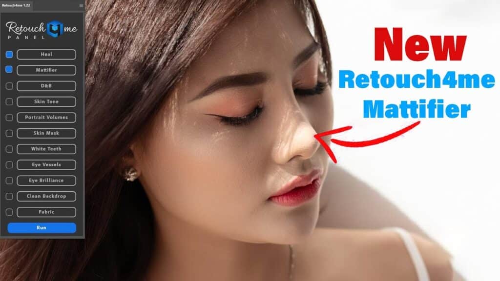 تحميل برنامج Retouch4me Mattifier  لإزالة اللمعان من البشرة