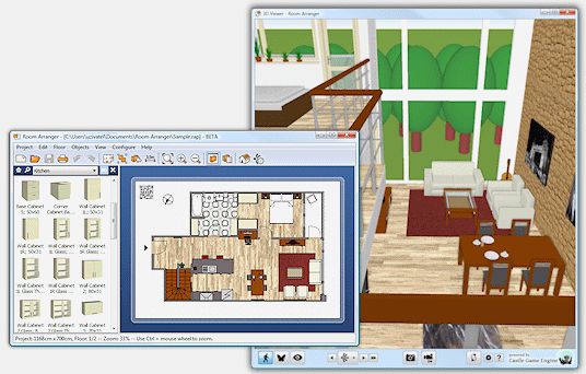 تحميل برنامج Room Arranger لتصميم ثلاثية الأبعاد للغرف والشقق والمنازل