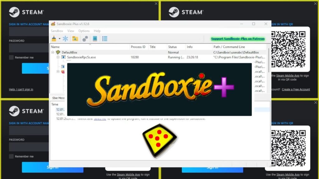 تحميل برنامج Sandboxie plus لإنشاء بيئة معزولة لتشغيل التطبيقات