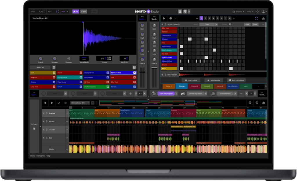 تحميل برنامج Serato Studio  لصنع الإيقاعات