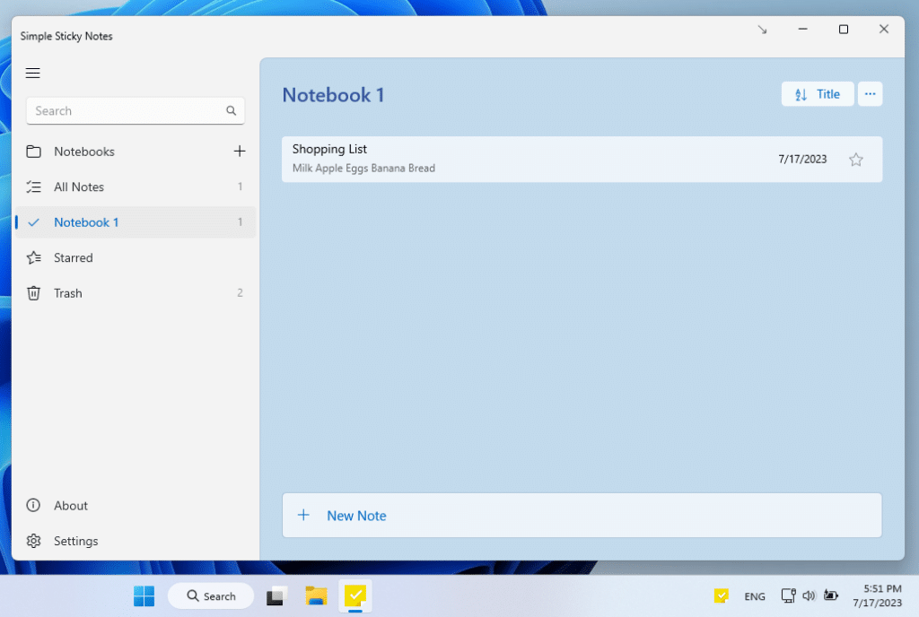 تحميل برنامج Simple Sticky Notes لتدوين ملاحظات رقمية لاصقة