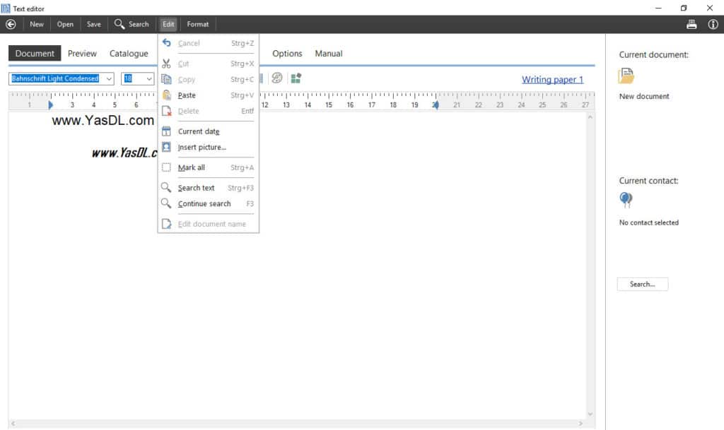 تحميل برنامج Softwarenetz Text editor  لتحرير النصوص