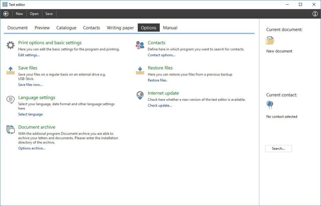 تحميل برنامج Softwarenetz Text editor  لتحرير النصوص