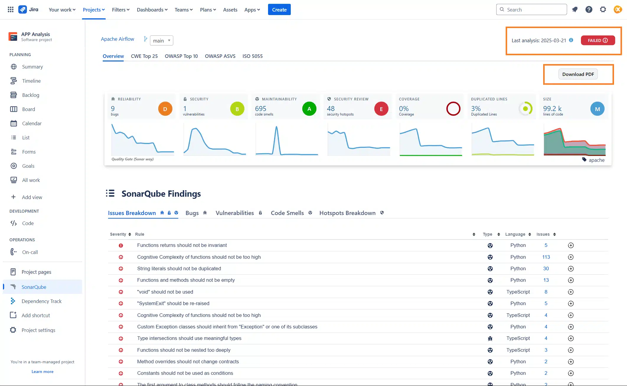 تحميل برنامج SonarQube DataCenter لكتابة اكواد برمجية نظيفة