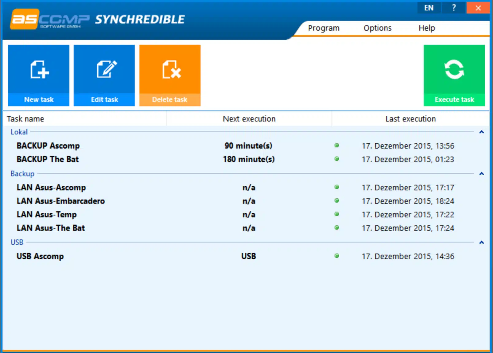 تحميل برنامج Synchredible Professional لإدارة ومزامنة الملفات