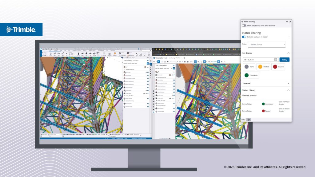 تحميل برنامج Tekla Structures 2025 SP5 لتصميم المباني والهياكل الإنشائية