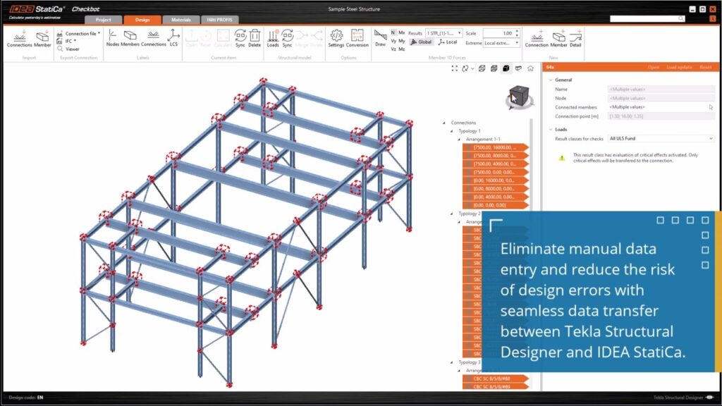 تحميل برنامج Tekla Structures 2025 SP5 لتصميم المباني والهياكل الإنشائية